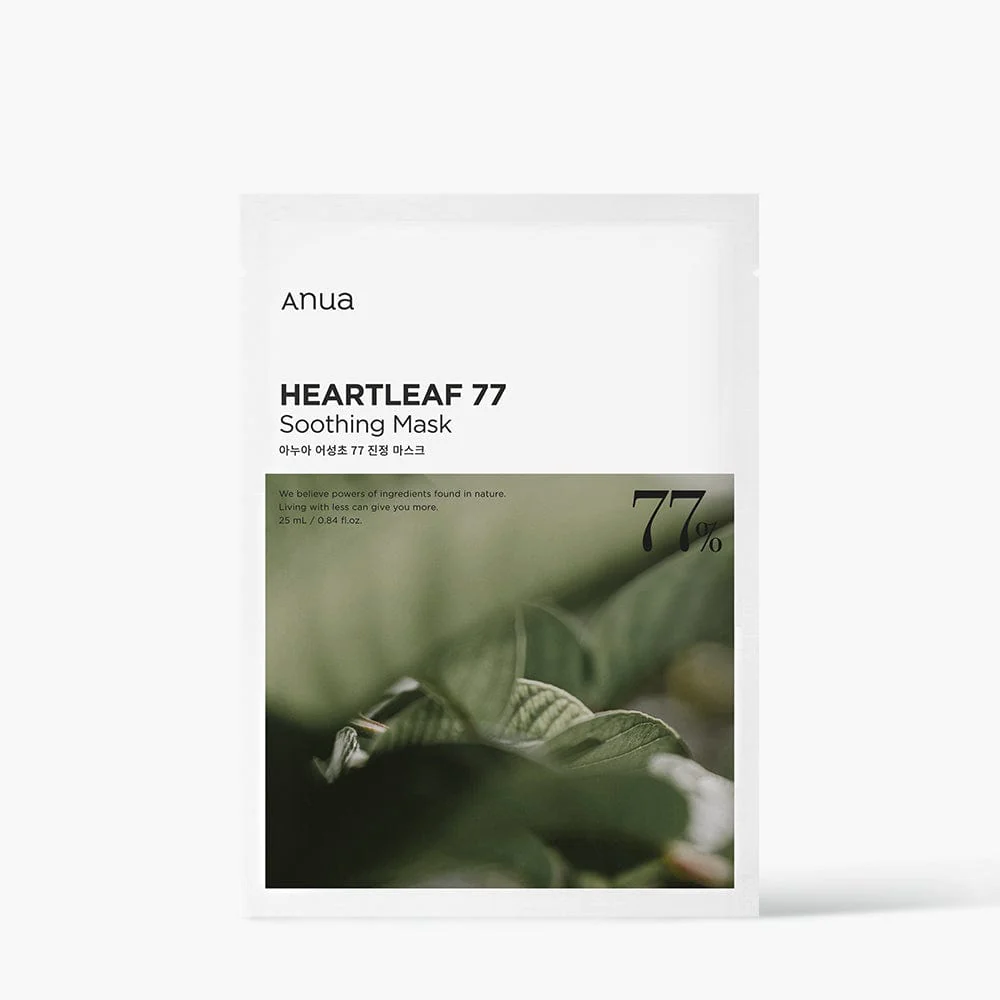 ANUA Heartleaf 77% Soothing Sheet Mask 25 ml