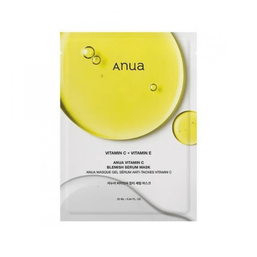 Anua Green Lemon Vita C Blemish Serum Mask