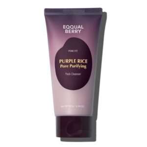 EQQUALBERRY Purple Rice Pore Purifying Pack Cleanser 130 g