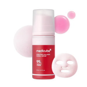Medicube PDRN Pink Collagen Bubble Serum 95 ml