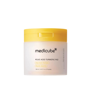 Medicube Kojic Acid Turmeric Toner Pad