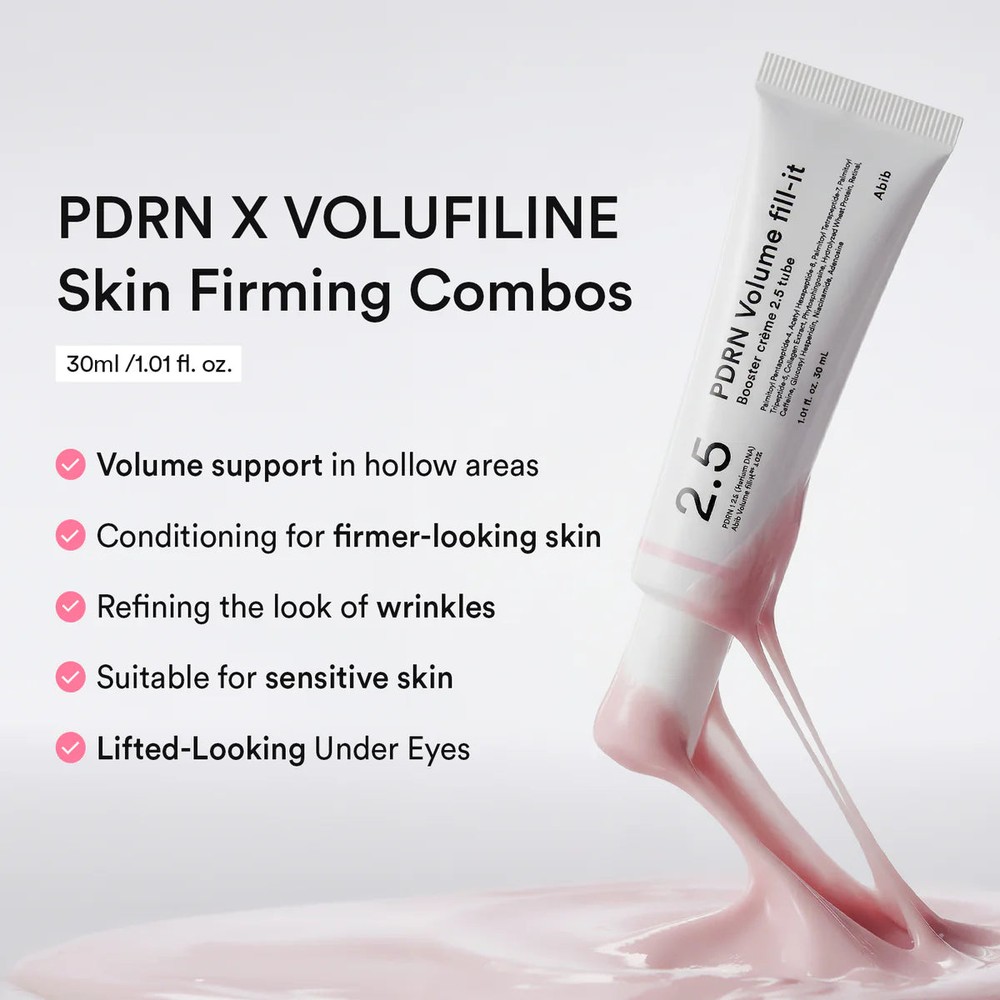 Abib PDRN Volume Fill-It Booster Cream 2.5 30 ml – oppstrammende krem