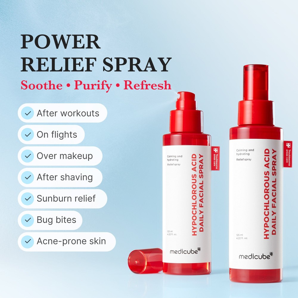 Medicube Hypochlorous Acid Daily Facial Spray 125 ml – ansiktsspray
