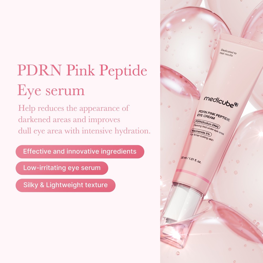 Medicube PDRN Pink Peptide Eye Cream 30 ml – øyekrem