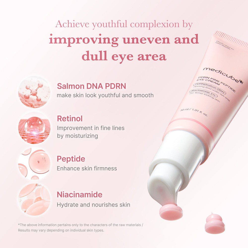Medicube PDRN Pink Peptide Eye Cream 30 ml – øyekrem