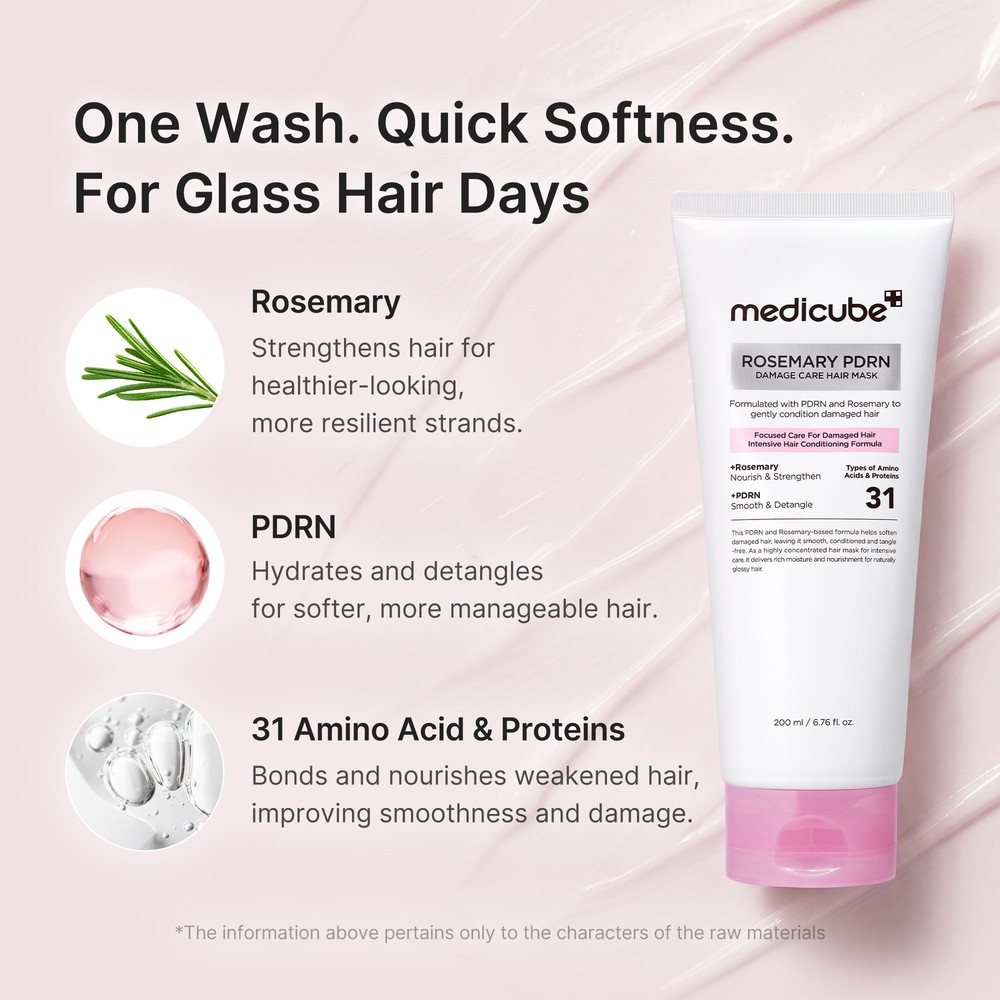 Medicube Rosemary PDRN Damage Care Hair Mask 200 ml – hårkur