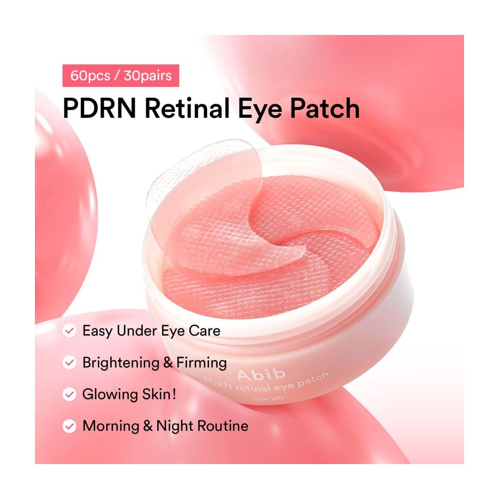 Abib PDRN Retinal Eye Patch Glow Jelly (60 stk)