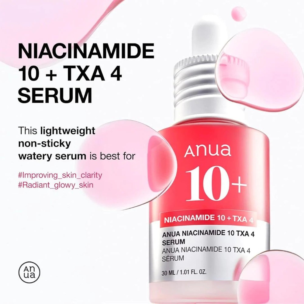 Anua Niacinamide 10% + TXA 4% Dark Spot Correcting Serum 30 ml