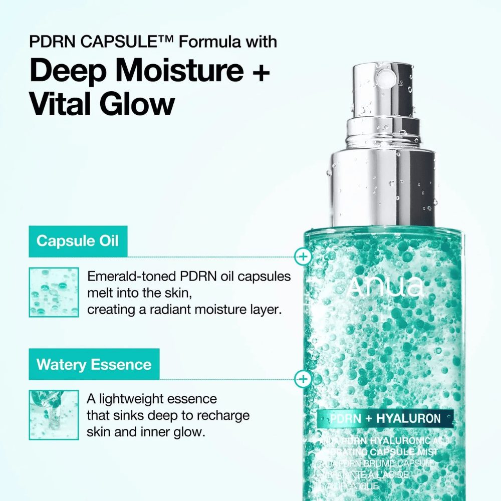 Anua PDRN 100 Hyaluronic Acid Hydrating Capsule Mist 30 ml