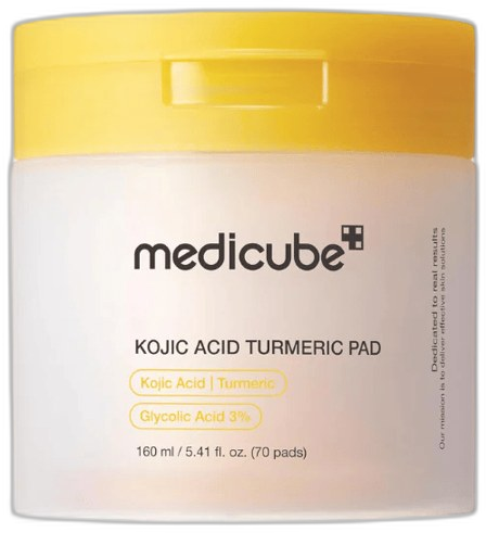 Medicube Kojic Acid Turmeric Toner Pad