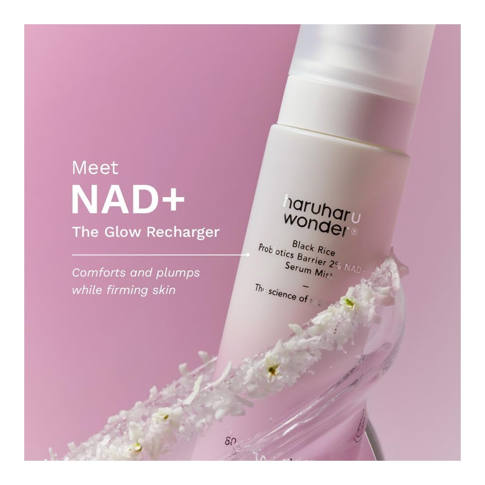 Haruharu Wonder Black Rice Probiotics Barrier 2% NAD+ Serum Mist 80 ml