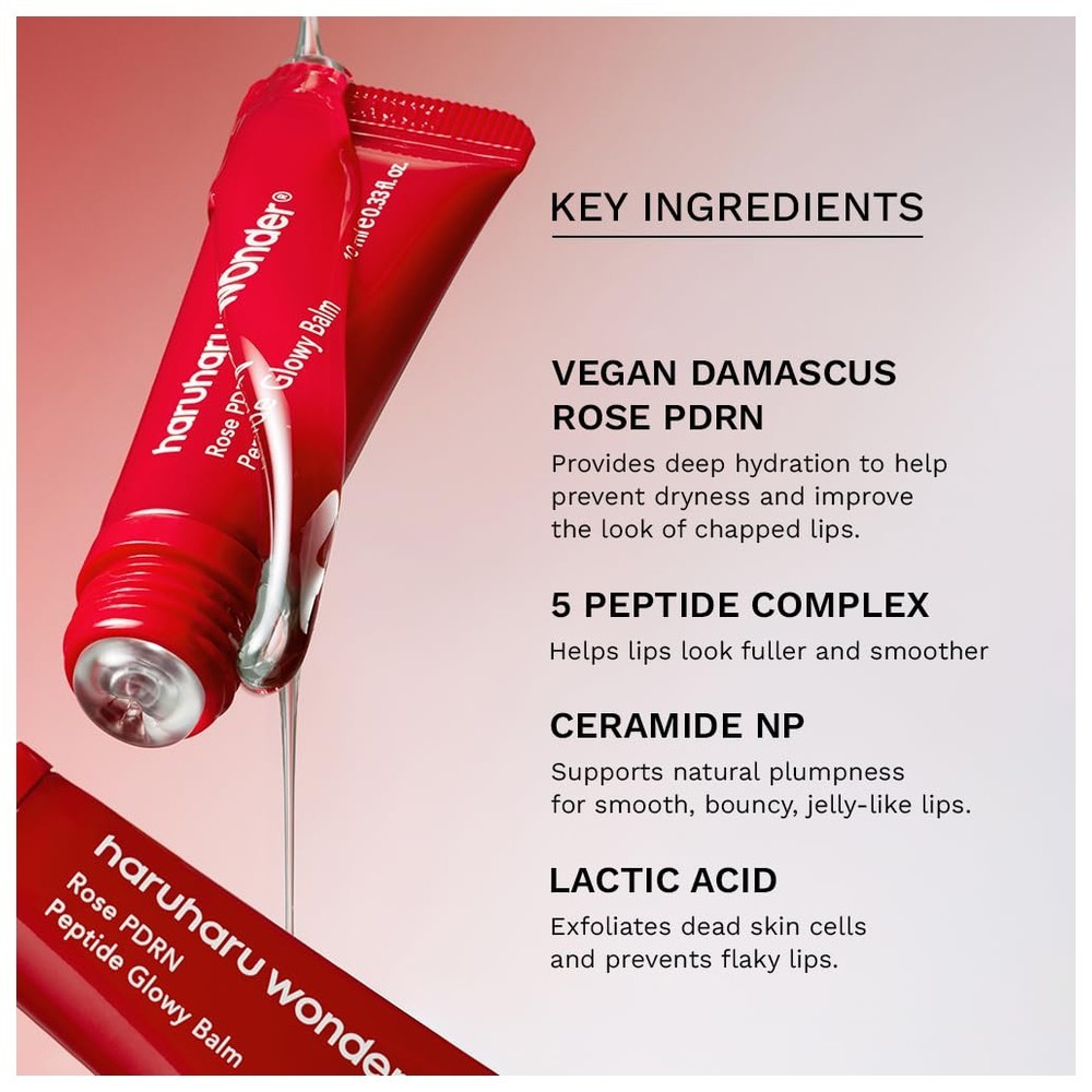 Haruharu Wonder Rose PDRN Peptide Glowy Balm 10 ml