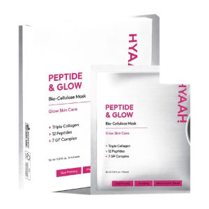 HYAAH Peptide & Glow Biocellulose Mask 1 stk