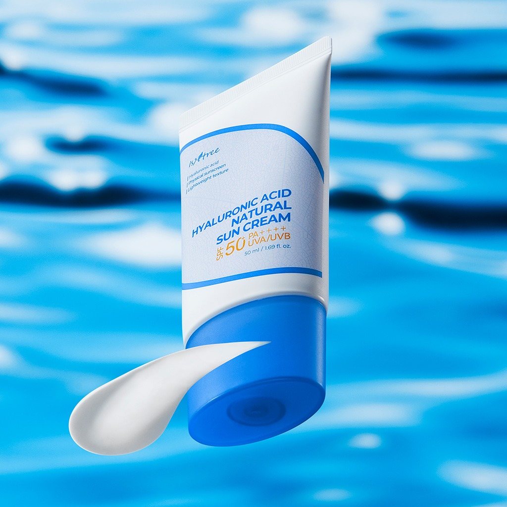 Isntree Hyaluronic Acid Natural Sun Cream 50 ml – bilde 3