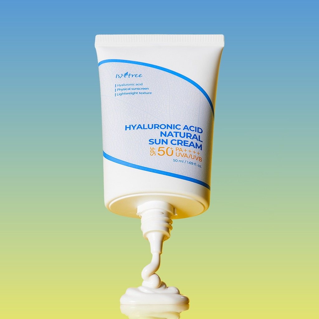 Isntree Hyaluronic Acid Natural Sun Cream 50 ml – bilde 5