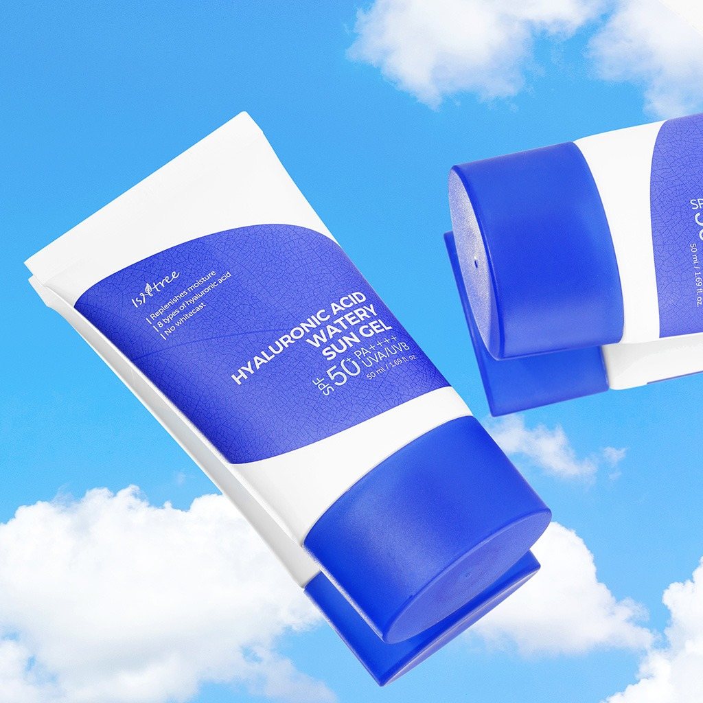 Isntree Hyaluronic Acid Watery Sun Gel 50 ml – bilde 4