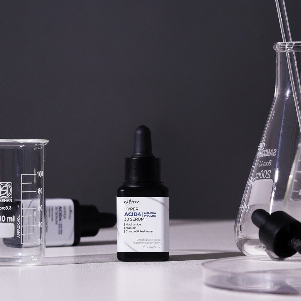 Isntree Hyper Acid 4 AHA BHA PHA LHA 30 SERUM 20 ml – bilde 4