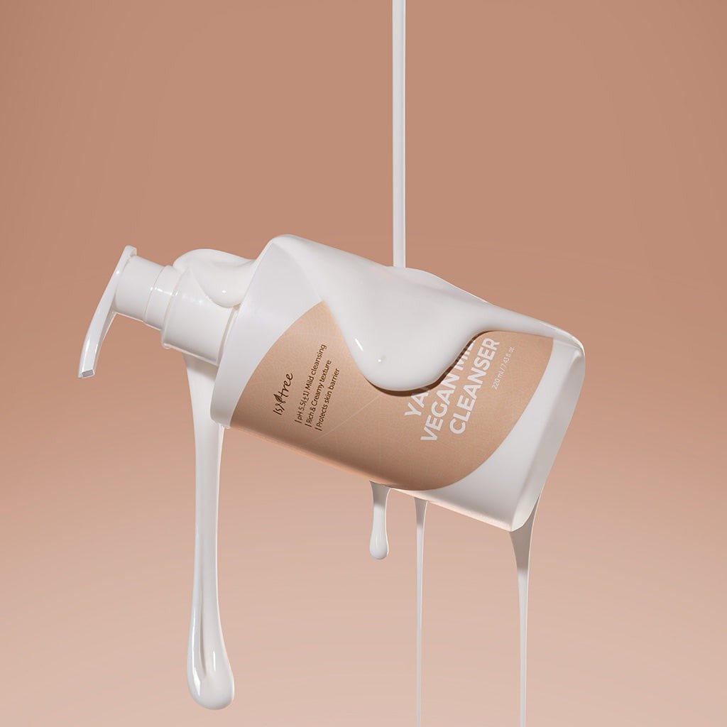Isntree Yamroot Vegan Milk Cleanser – bilde 4