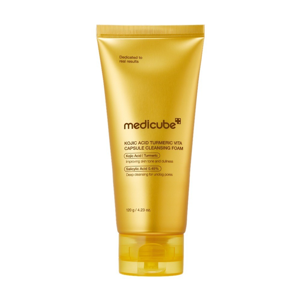 Medicube Kojic Acid Turmeric Vita Capsule Cleansing Foam 120 g