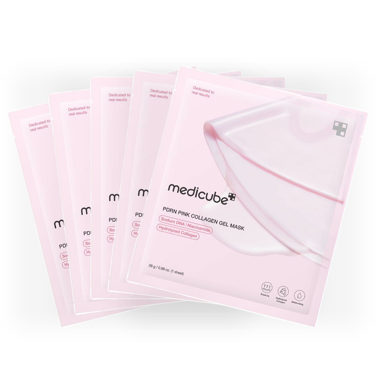 Medicube PDRN Pink Collagen Jelly Mask – 5-pakk
