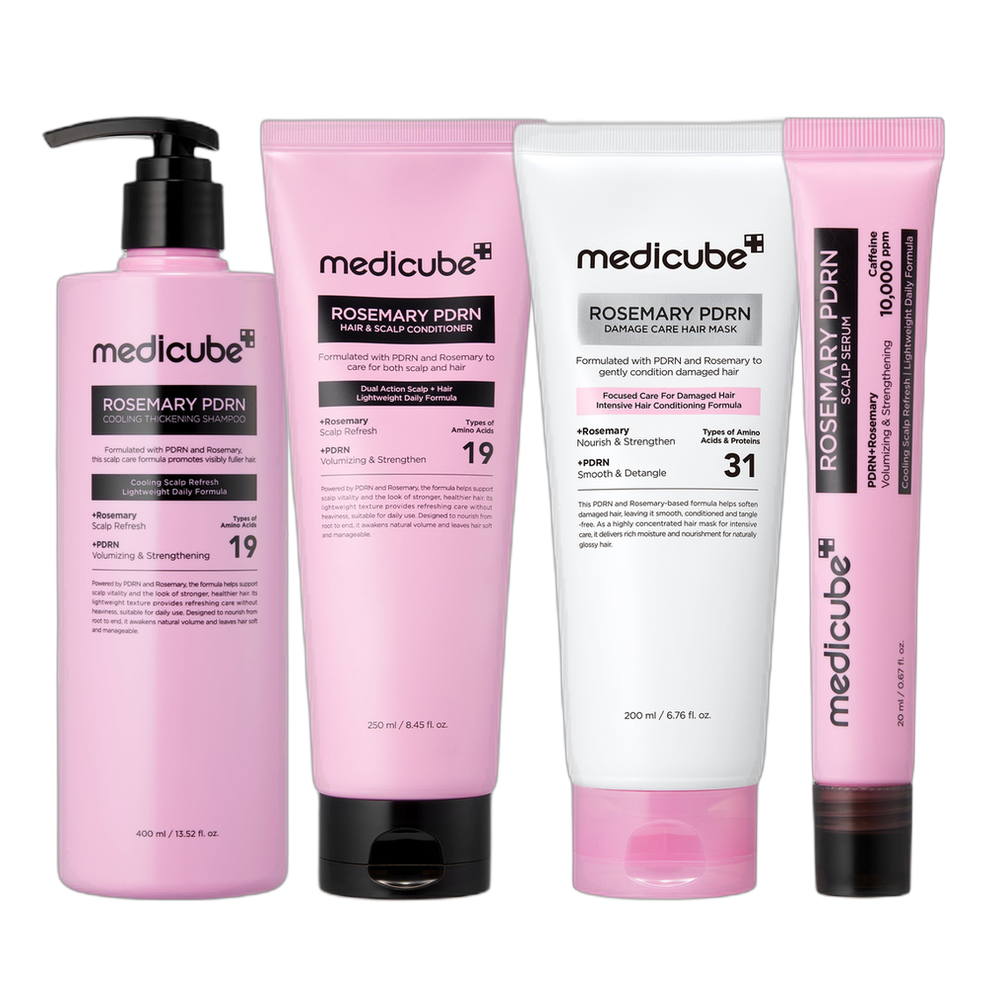 Medicube Rosemary PDRN Komplett Hårrutine – 4 produkter
