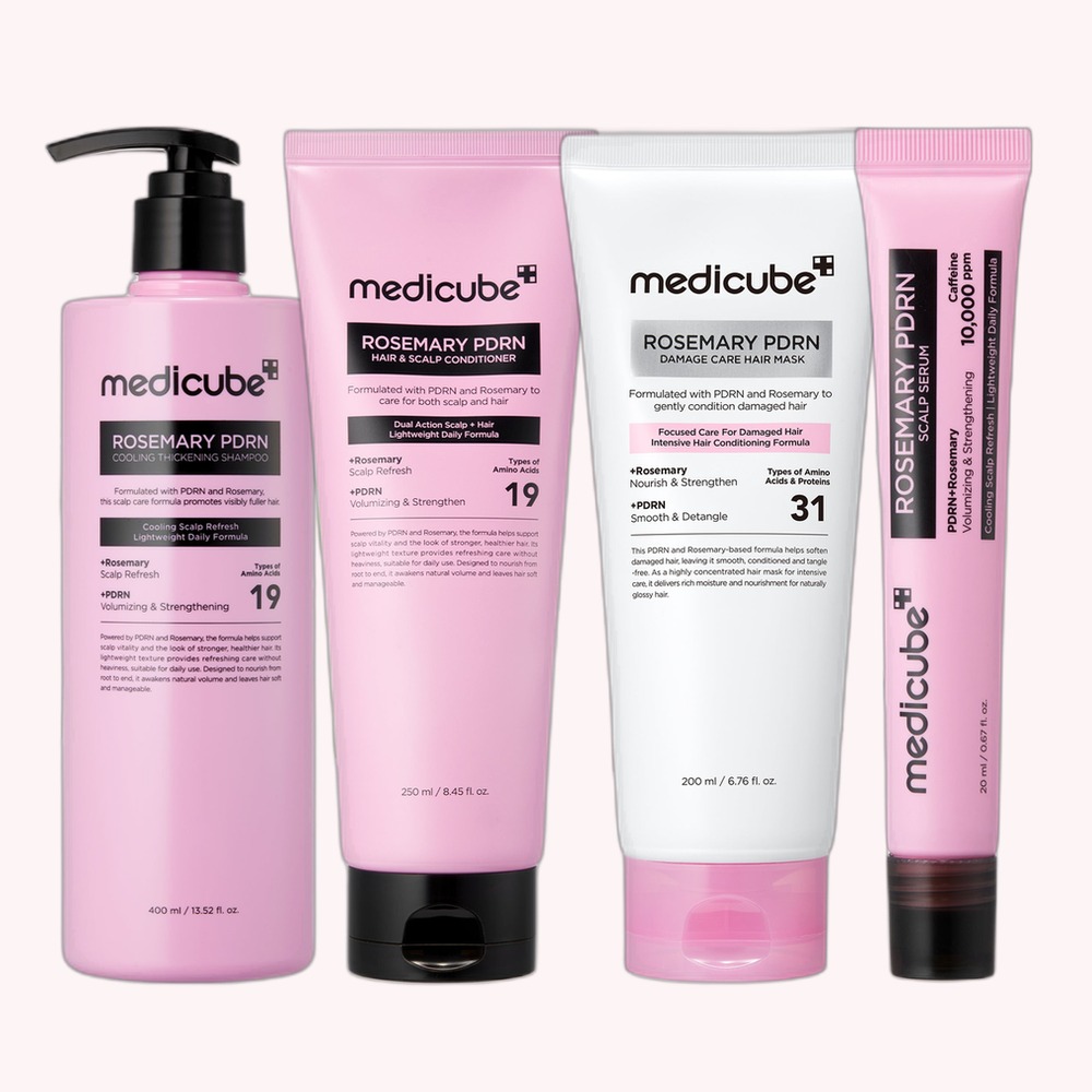 Medicube Rosemary PDRN Komplett Hårrutine – 4 produkter