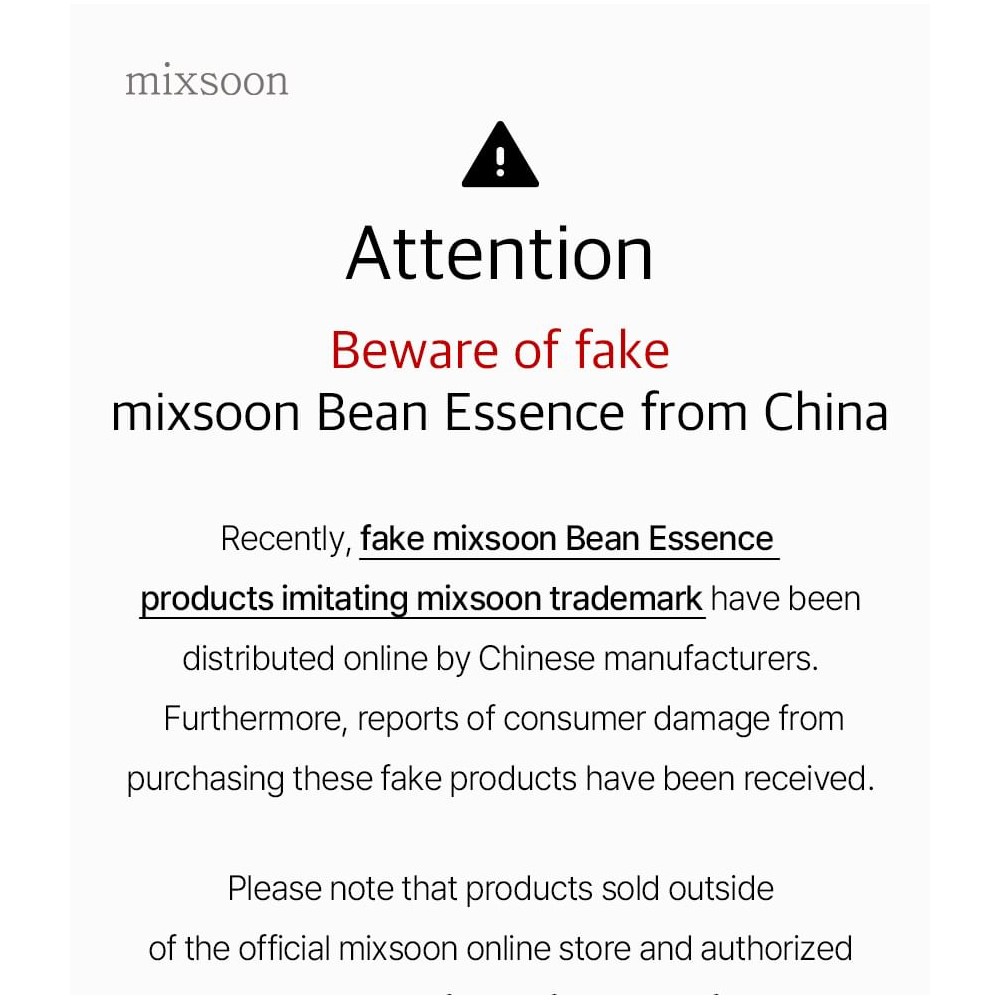 MIXSOON Bean Essence 50 ml
