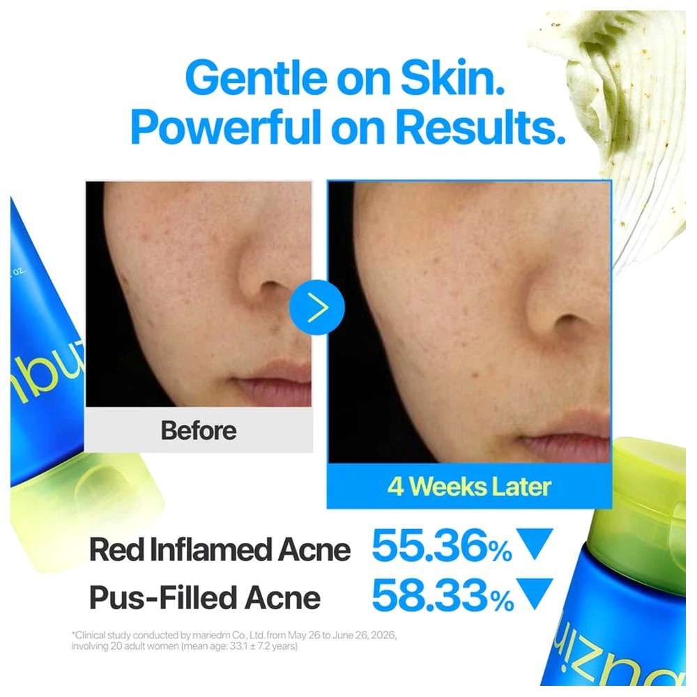 Numbuzin Zero Blemish Clarifying 2% Sulfur Cleansing Foam 150 ml