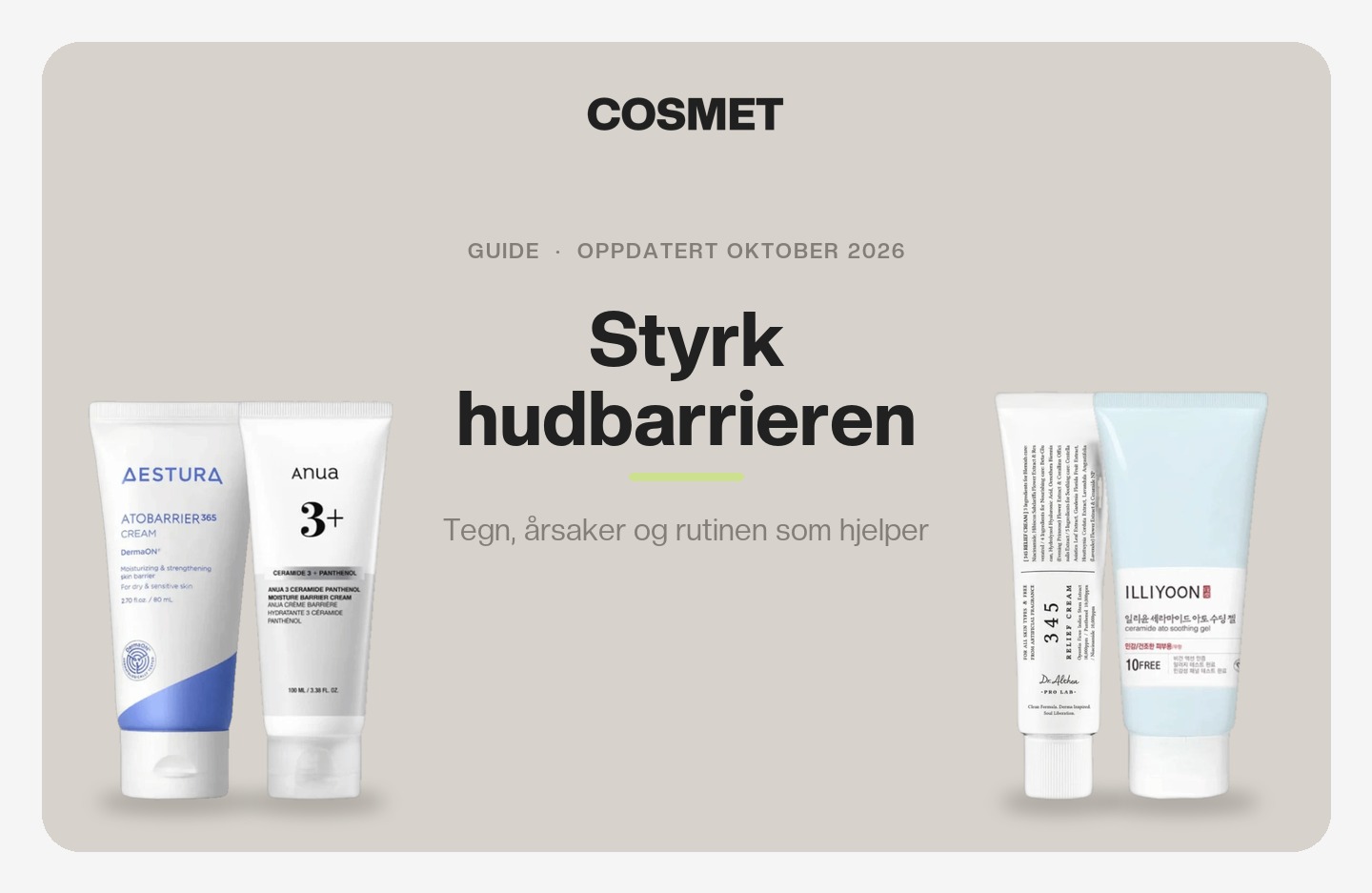 Hudbarrieren: hva den er, tegn på at den er svekket, og hvordan du styrker den