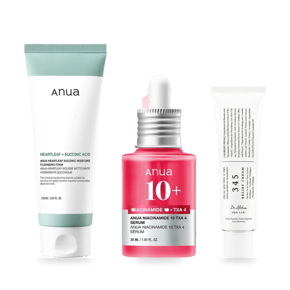 Hudpleierutine kit med Dr.Althea 345 Relief Cream