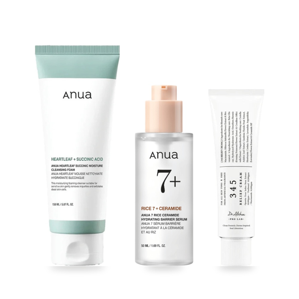 Hudpleierutine kit med Dr.Althea 345 Relief Cream